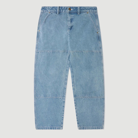 Butter Goods Work Double Knee Pants Washed Indigo