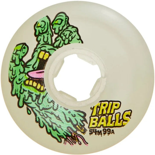 Slime Balls 54mm Face Melter Trip Balls GITD 99A Wheels