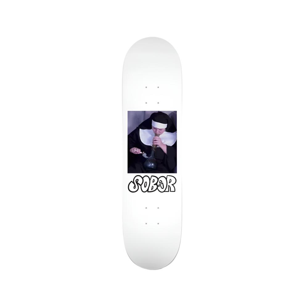 Sober Skateboards Flying Nun Deck