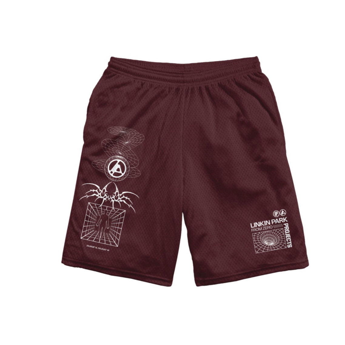 Projects x Linkin Park Concept 2 Shorts Maroon