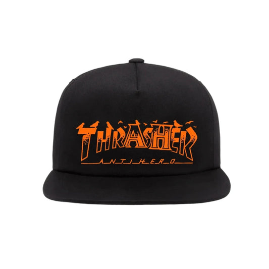 Thrasher Pigeon Snapback Black