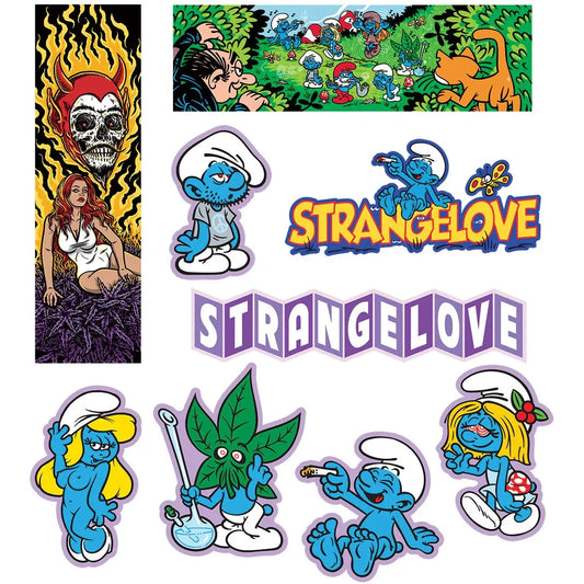 StrangeLove Pack #20 / Indica Blend / Stickers