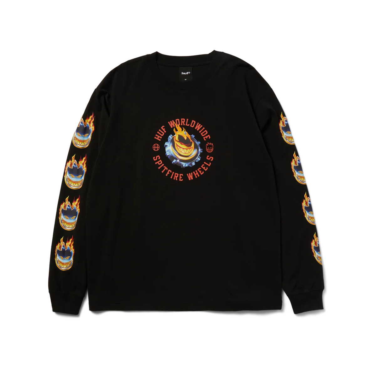 Huf x Spitfire Chrome Head LS Tee