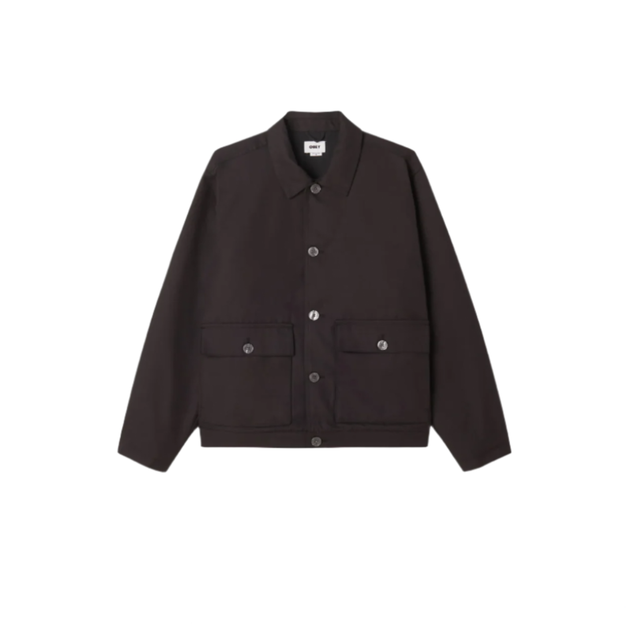 Obey Oliver Shirt Jacket Digital Black 