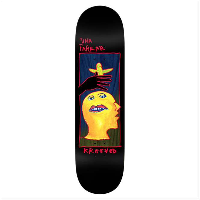 Krooked Una Teeth deck 8.28