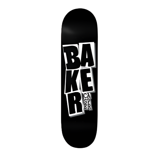 Baker Casper Brooker Stacked Blk Deck 8.5