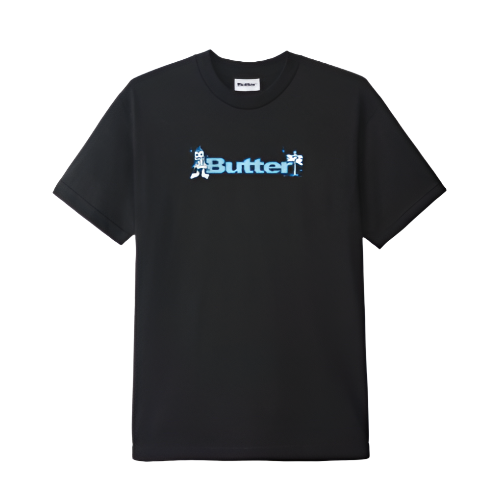 Butter Goods Quest Logo Tee Blk