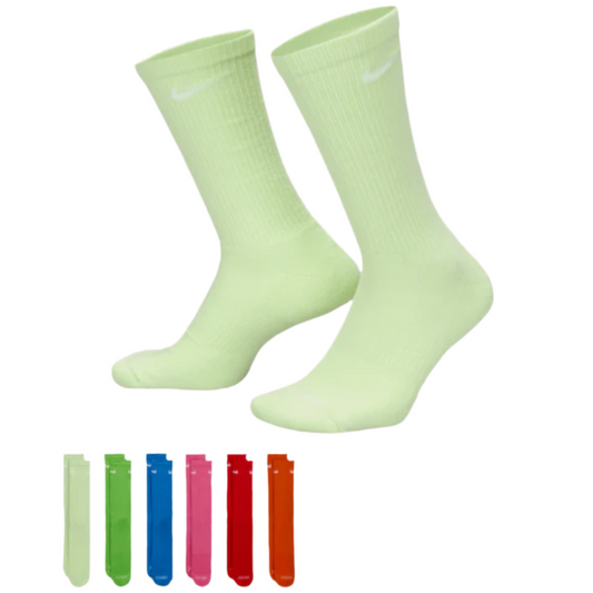 Nike Everyday Plus Cushioned Socks Brights 6-pack