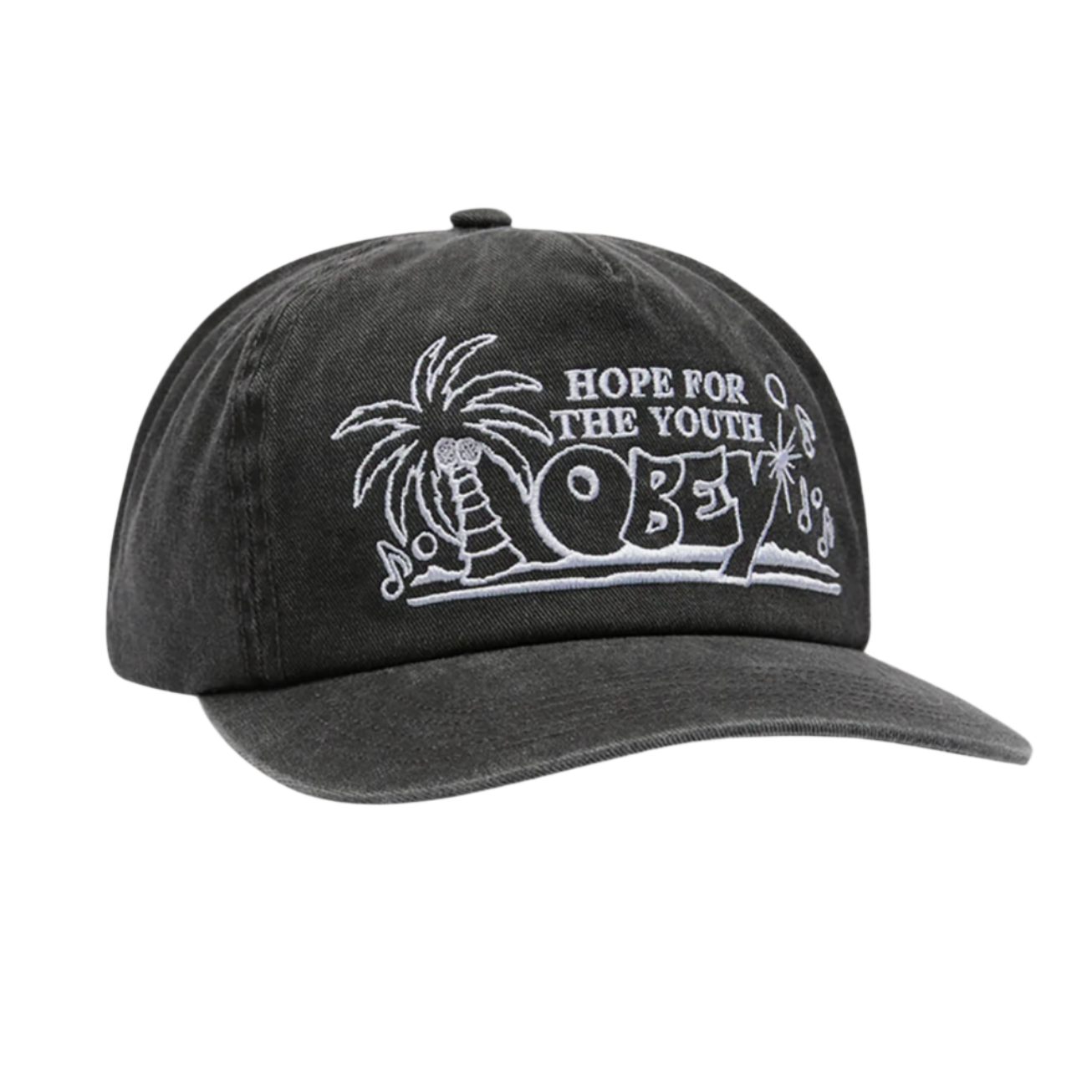 Obey Pigment Hope 5 Panel Strapback Hat