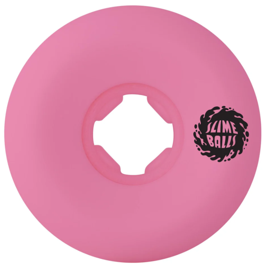 Slime Balls Tear Away Maggots Neon Pink Hardline 97a 54mm Wheels