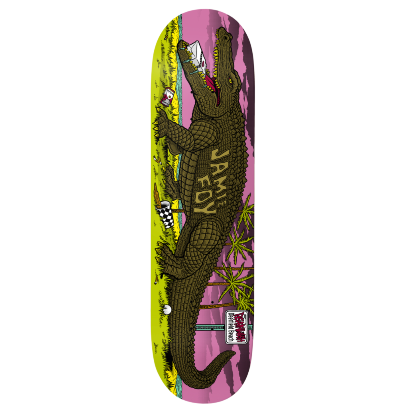 Deathwish Jamie Foy Deerfield Deck 8.25