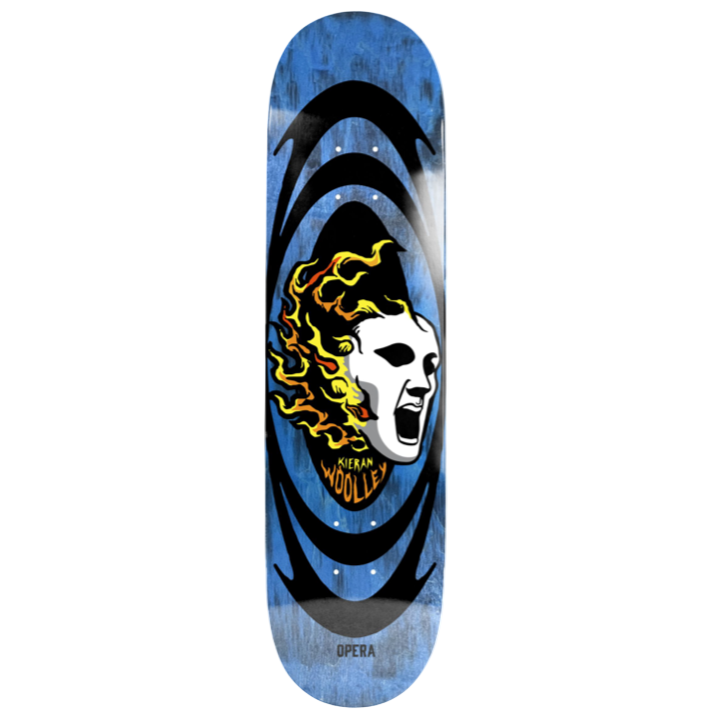 Opera Skateboards Woolley Screaming Mask Deck