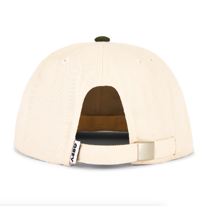 Obey Collegiate 6 Panel Stapback