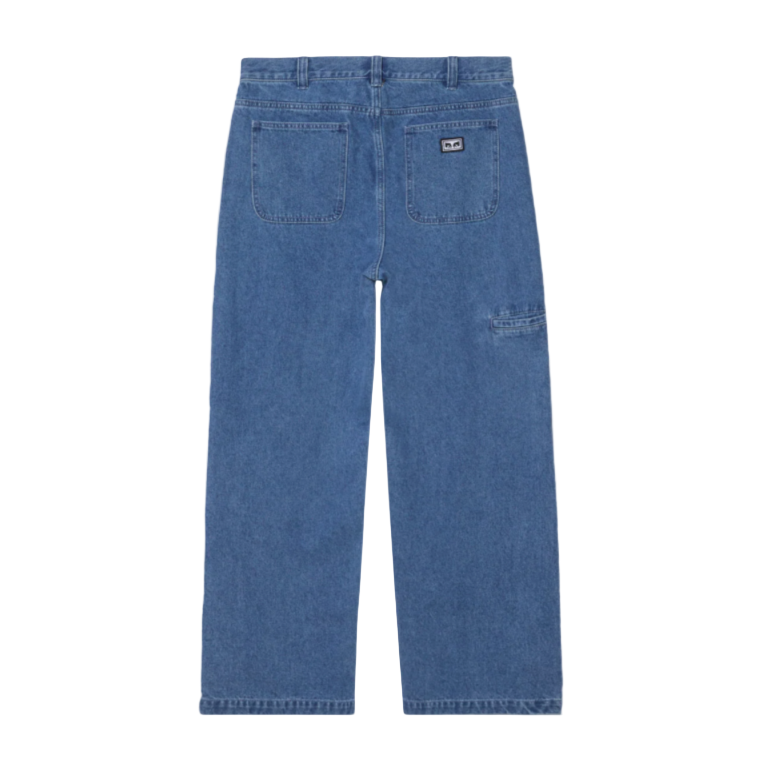 Obey Bigwig Double Knee Work Denim