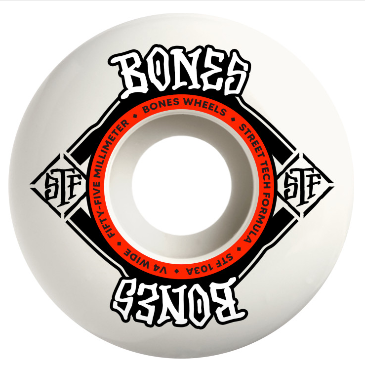 Bones STF Wheels V4 Wide 55mm