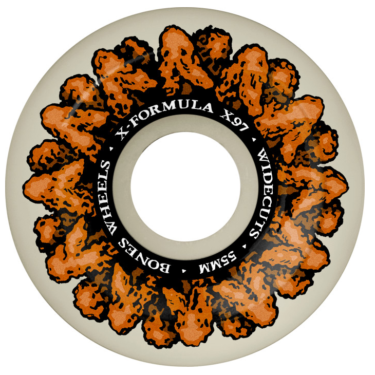 Bones X-Formula Wheels 55mm V6 Widecuts 97A