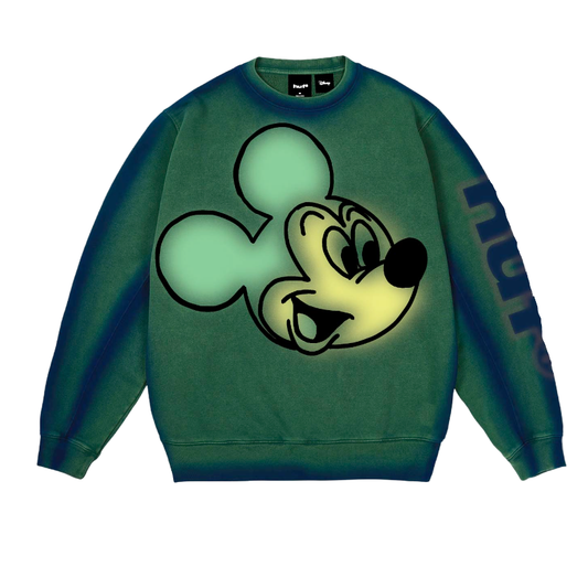 Huf x Mickey Mouse  Spray Crewneck Sweater