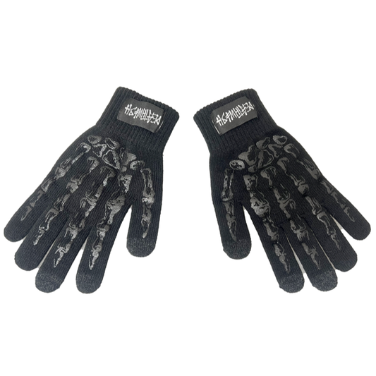 Deathwish Skeleton Knuckle Gloves