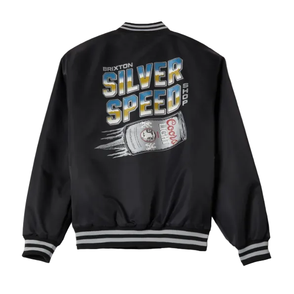Brixton x Coors Light Silver Speed Shop Jacket