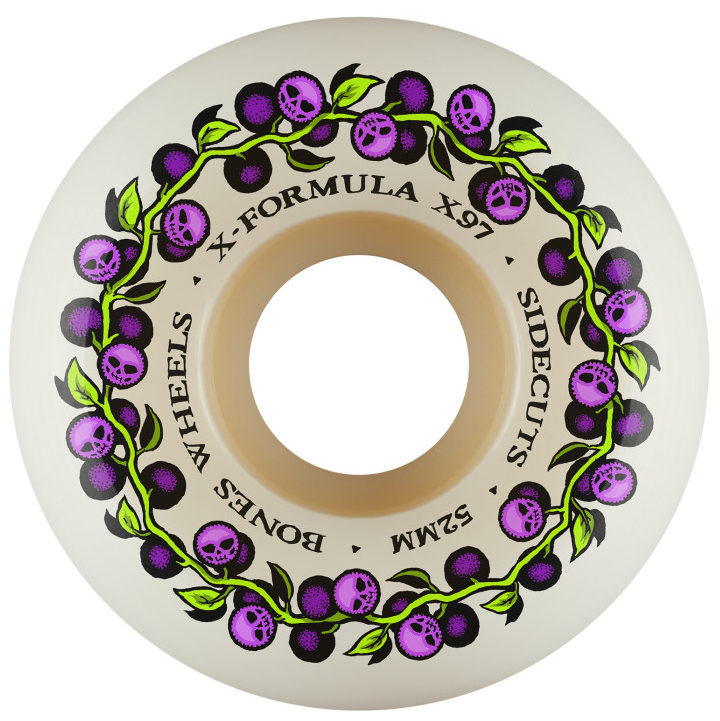 Bones Skull Berries Sidecut V5 52mm/97a