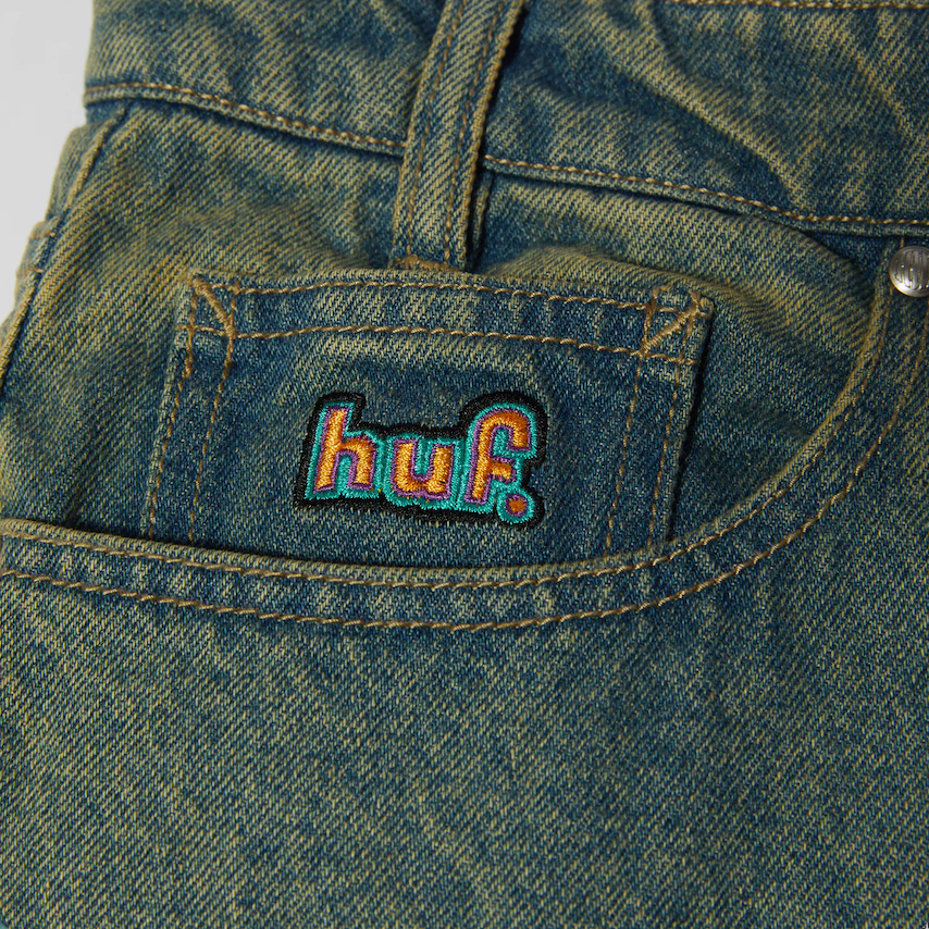 Huf Cromer Washed Pant Indigo Earth