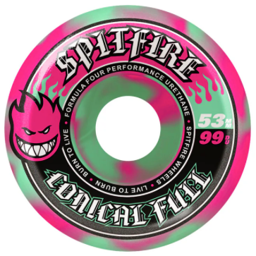 Spitfire F4 Conical Full 99DU Swirl Wheels
