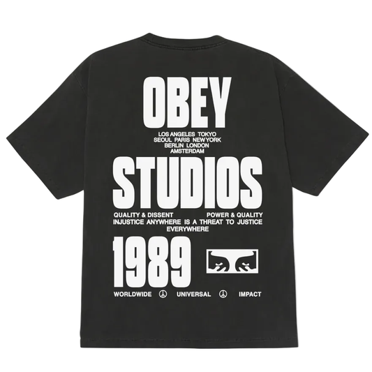Obey Stamped Pigment Tee