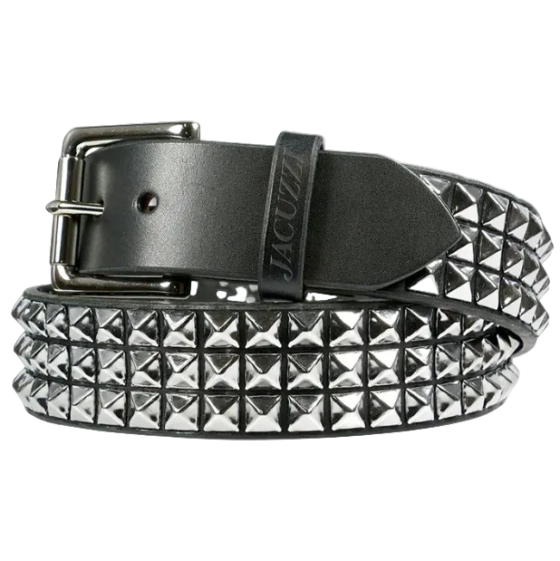 Jacuzzi PU Leather Studded Belt
