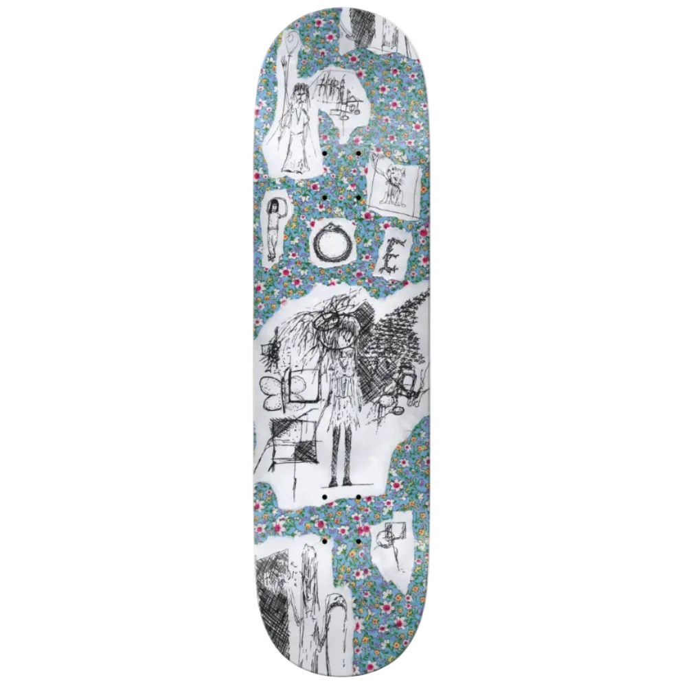 There Poe Flowers Deck 8.25
