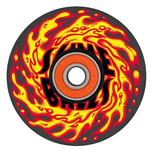 Slime Ball Flame Light Ups 78A 66mm Wheels