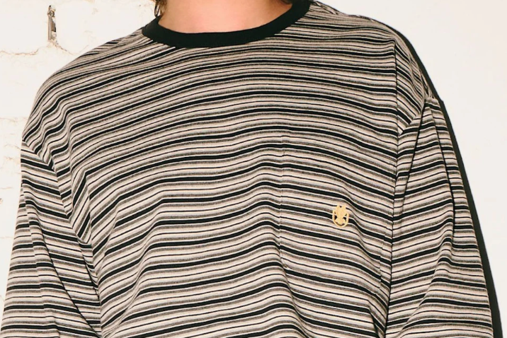 Brixton Century Striped Long Sleeve