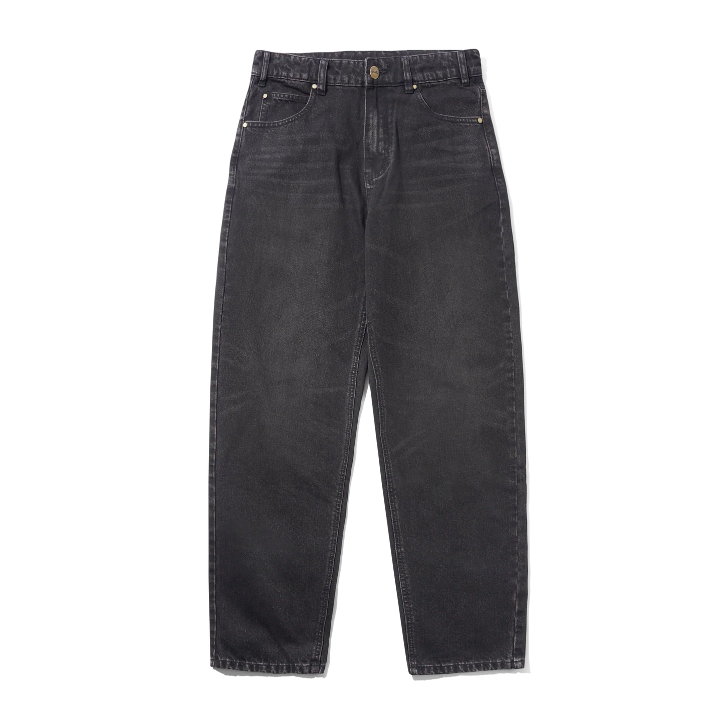 Butter Goods Straight Leg Denim Jeans Tinted Black