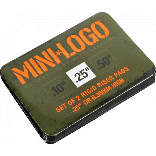 Mini Logo Riser .25 Pads