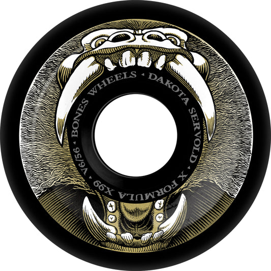 Bones Wheels X-Formula Servold Baboonatic 56 V6 Widecut X-Formula 99a 4pk