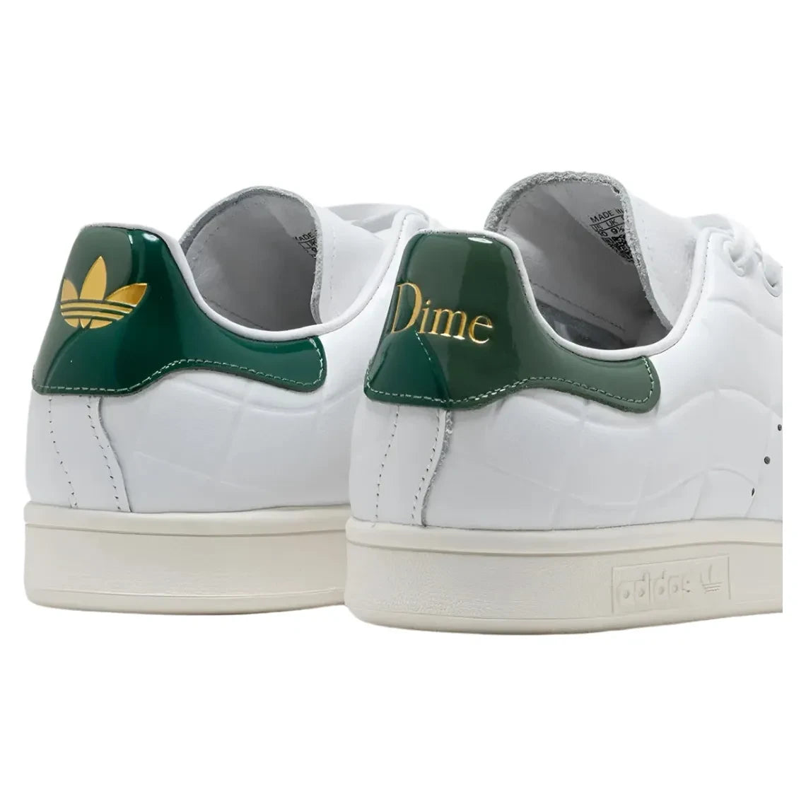 Adidas Dime Stan Smith Cloud White Collegiate Green Green Oxide Brooklyn Projects