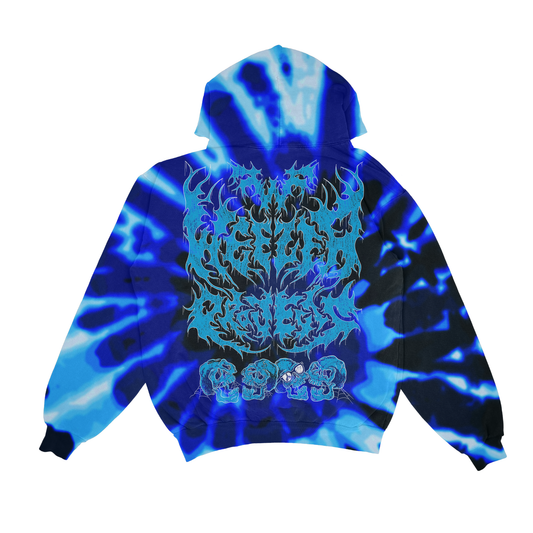 Projects x Weezer Darkness Tie Dye Hoodie