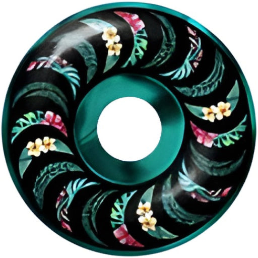 Spitfire F4 99 Floral Classic Teal / Black Swirl