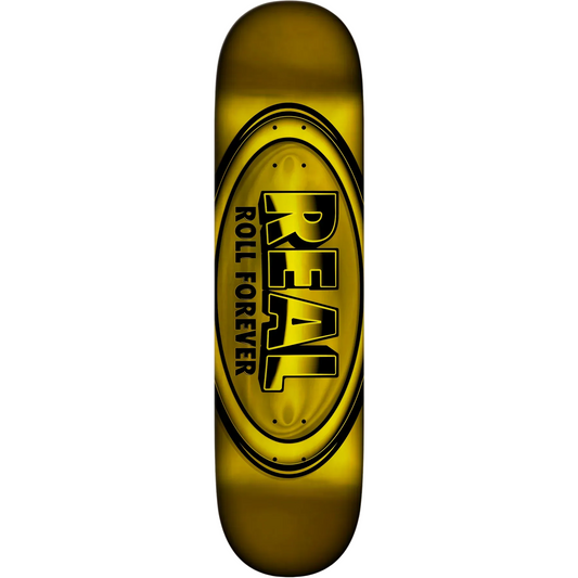 Real Dbx Oval Yellow Foil 8.38" Full Deck