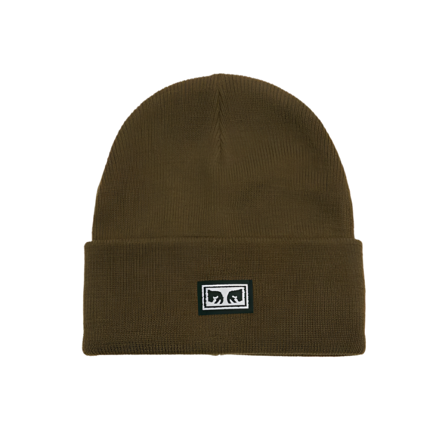 Obey Icon Eyes Beanie Dull Army