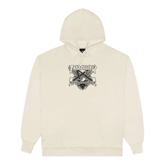 Thrasher Eaglegram Hoodie Sand