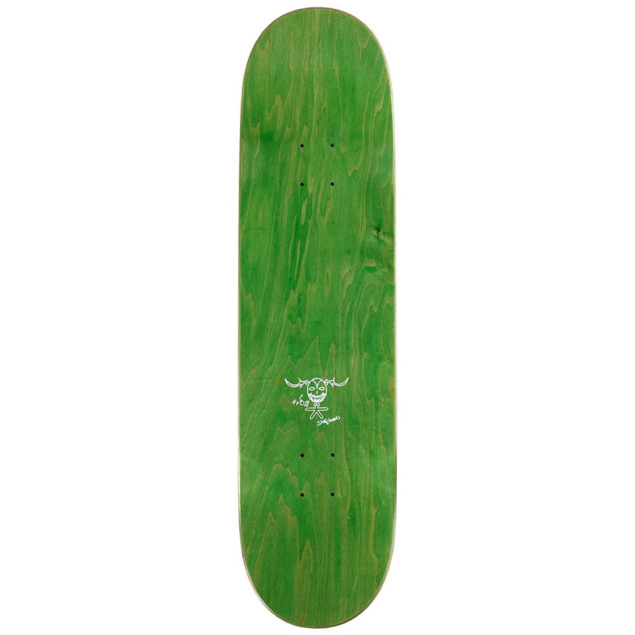 frog skate boards デッキ　8インチ　有名人サイン入り frog skate boards デッキ 8インチ 有名人サイン入り frog skate