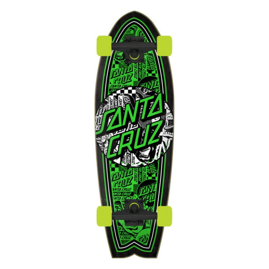 Santa Cruz Flier Dot 8.8 x 22.7 Shark Cruiser 