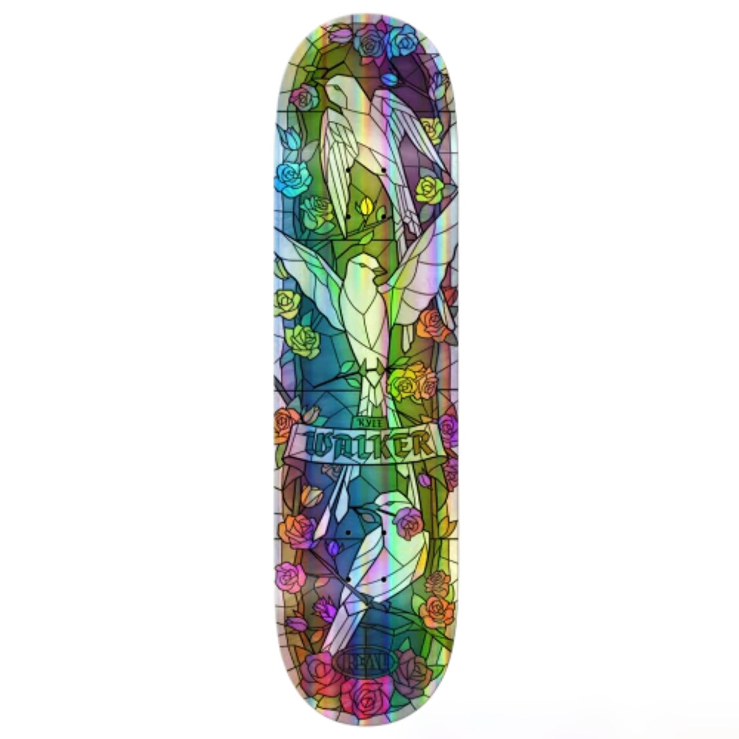 Real Kyle Holographic Rainbow Foil 8.38