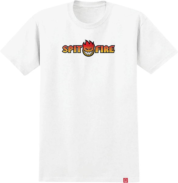 Spitfire S/S Og Split Fade WHT/MT
