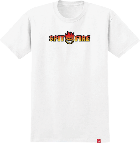 Spitfire S/S Og Split Fade WHT/MT