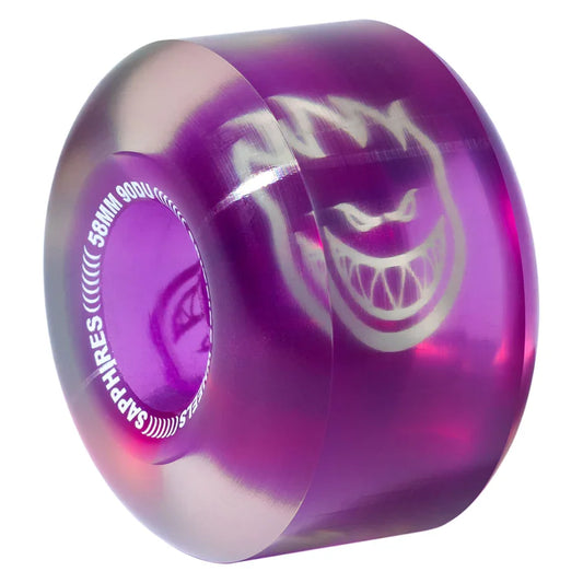 Spitfire 90d Sapphire Clr/Purple 58mm