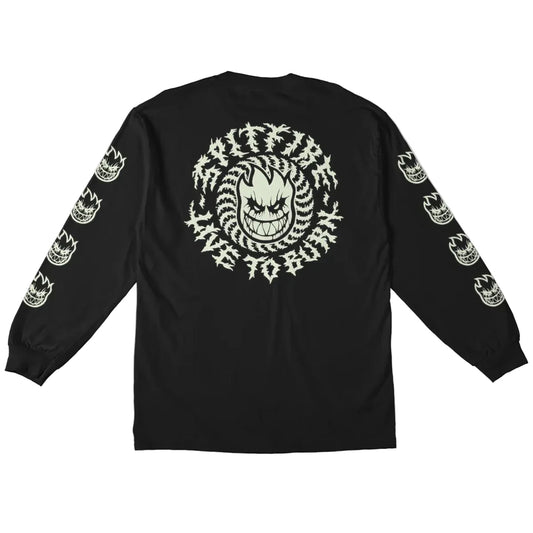 Spitfire Deathmask Glow In The Dark L/S
