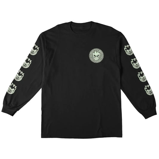 Spitfire Deathmask Glow In The Dark L/S