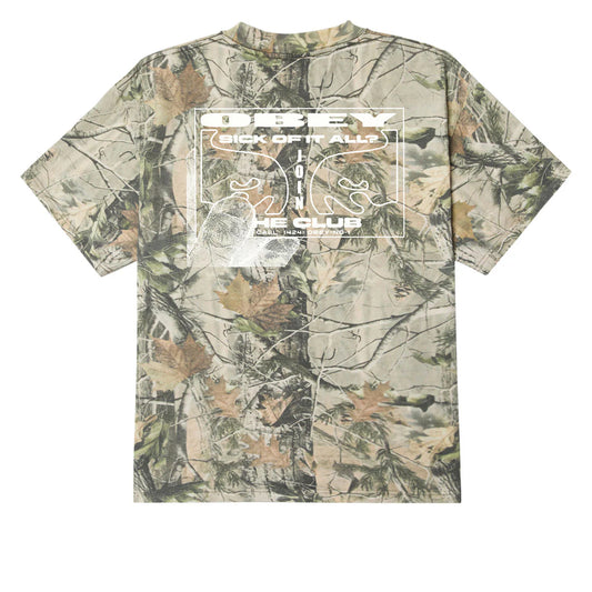 Obey Club Camo Tee