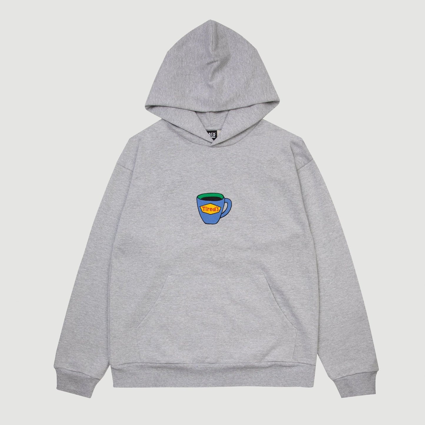 Tired Skateboards Tired's Hoodie Heather Grey